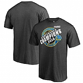 Golden State Warriors Fanatics Branded 2018 Western Conference Champions Keyhole Slogan T-Shirt Heather Charcoal,baseball caps,new era cap wholesale,wholesale hats